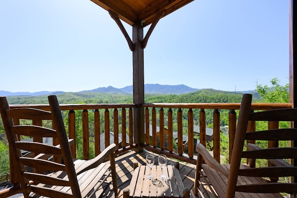 Amazing views off the deck