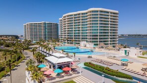 Indoor pool, a heated pool - Phenomenal Gulf Views From This Three Bedroom, Three Bathroom Condo. Complimentary Boat Slip! (Orange Beach)