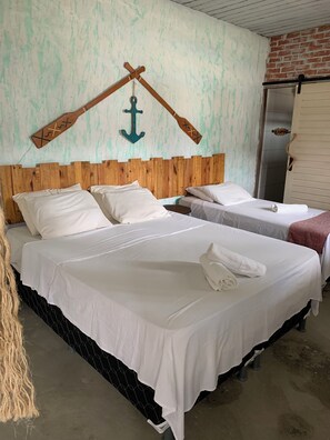Chalet Standard, balcon, vue piscine