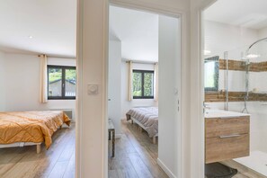 3 habitaciones, wifi gratis y ropa de cama 