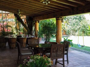 Terrace/patio - Zapote House (Malinalco)