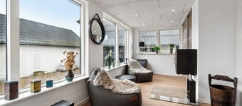 Modern house with space for relaxation