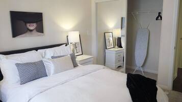 1 soveværelse, strygejern/strygebræt, Wi-Fi, sengetøj