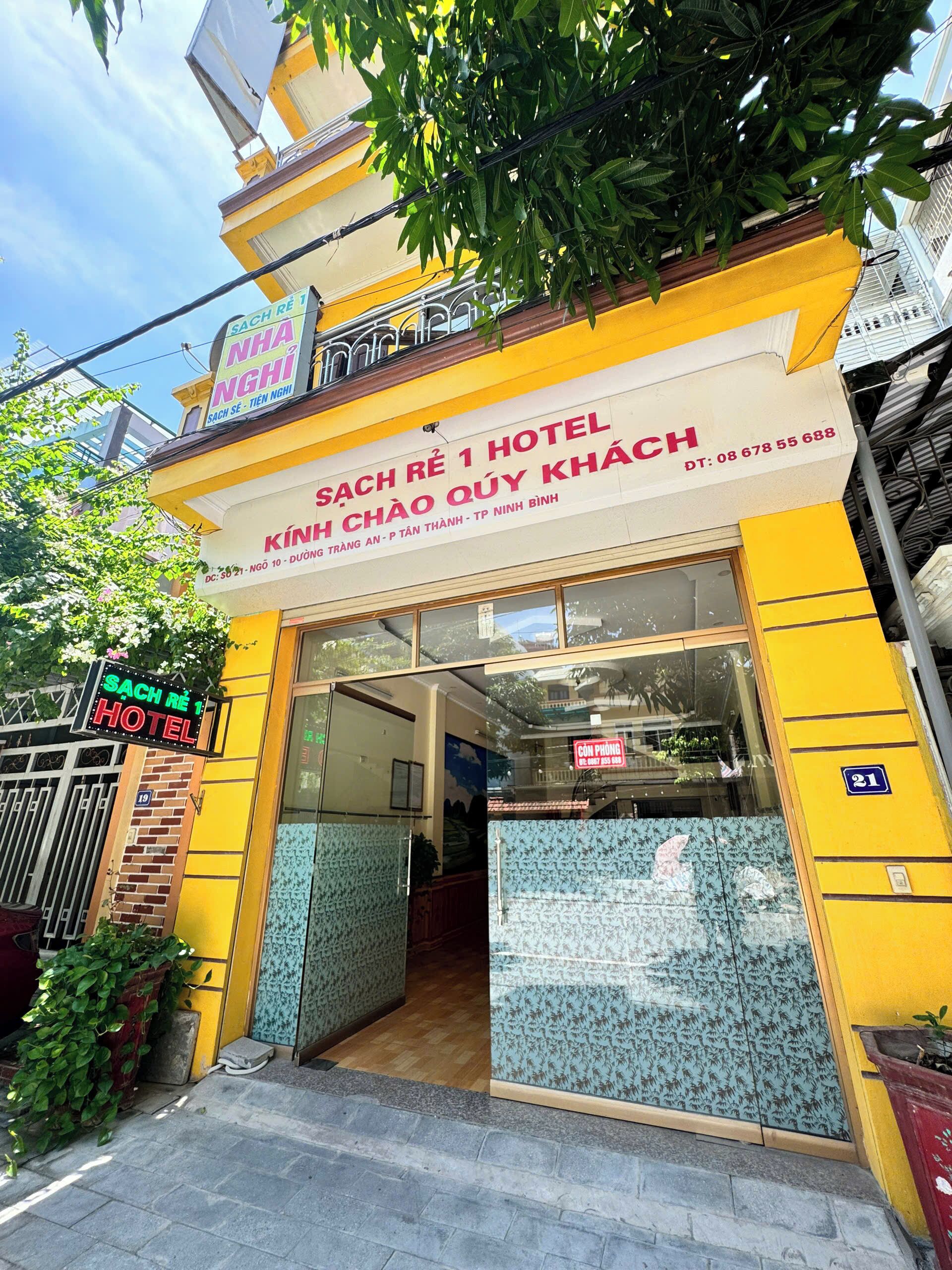 Mặt tiền nơi lưu trú