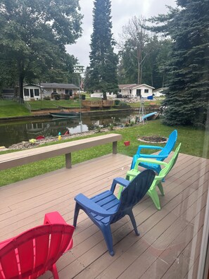 Property grounds - Relax in a perfect waterfront cabin, pontoon included bring your side by side! (Richfield Township)