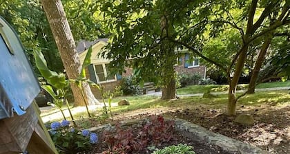 University Retreat is a 650 sq foot efficient space close to UNC and everything.