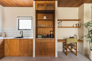 Deluxe Villa, 1 Bedroom, Non Smoking | Private kitchen | Fridge, microwave, stovetop, coffee/tea maker - Surf Loft 1 by Alfred in Bali (Cemagi)