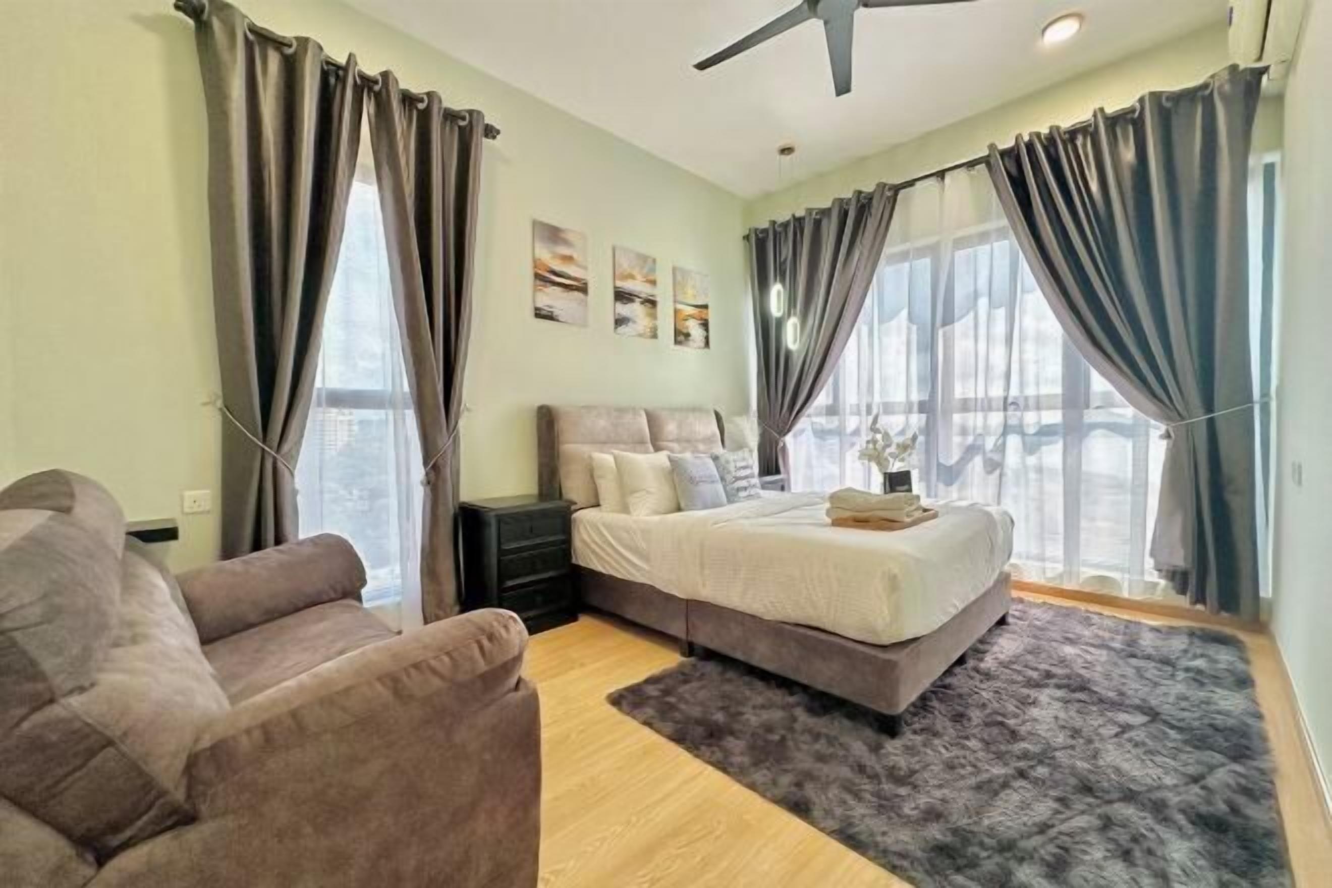 Strykejern/-brett, wi-fi (inkludert) og sengetøy