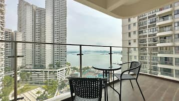 舒適公寓, 多張床, 非吸煙房, 海景 | 陽台