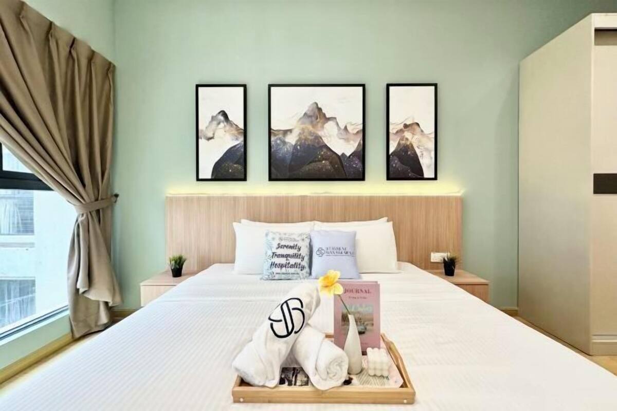 3 bedrooms, iron/ironing board, free WiFi, bed sheets