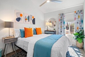 3 chambres, bureau, fer et planche Ă repasser, Wi-Fi gratuit