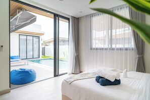 3 bedrooms, iron/ironing board, free WiFi - Villa Close to Fisherman's - KBR26 (Koh Samui)
