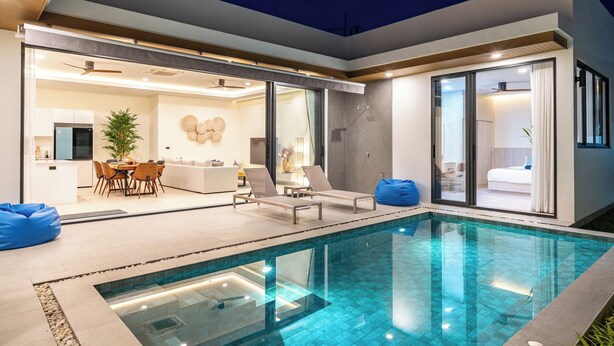 Outdoor pool - Villa Close to Fisherman's - KBR26 (Koh Samui)