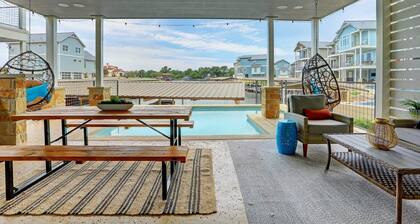 Family Tides on LBJ: waterfront w/pool