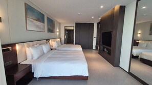 Suite Ocean | เครื่องนอนระดับพรีเมียม, Wi-Fi ฟรี, ผ้าปูที่นอน