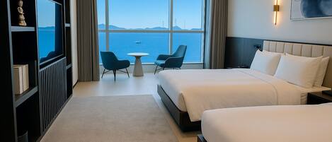 Premium bedding, free WiFi, bed sheets