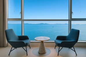 Deluxe Ocean Twin | 高档床上用品、免费 WiFi、床单