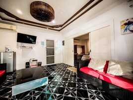 Room, 1 Bedroom, Balcony, Ground Floor | Free WiFi, bed sheets