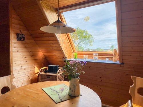 Ferienwohnung 'Relas Ferienwohnungen - Spatzennest' mit Gemeinschaftsgarten, Balkon und Wi-Fi
