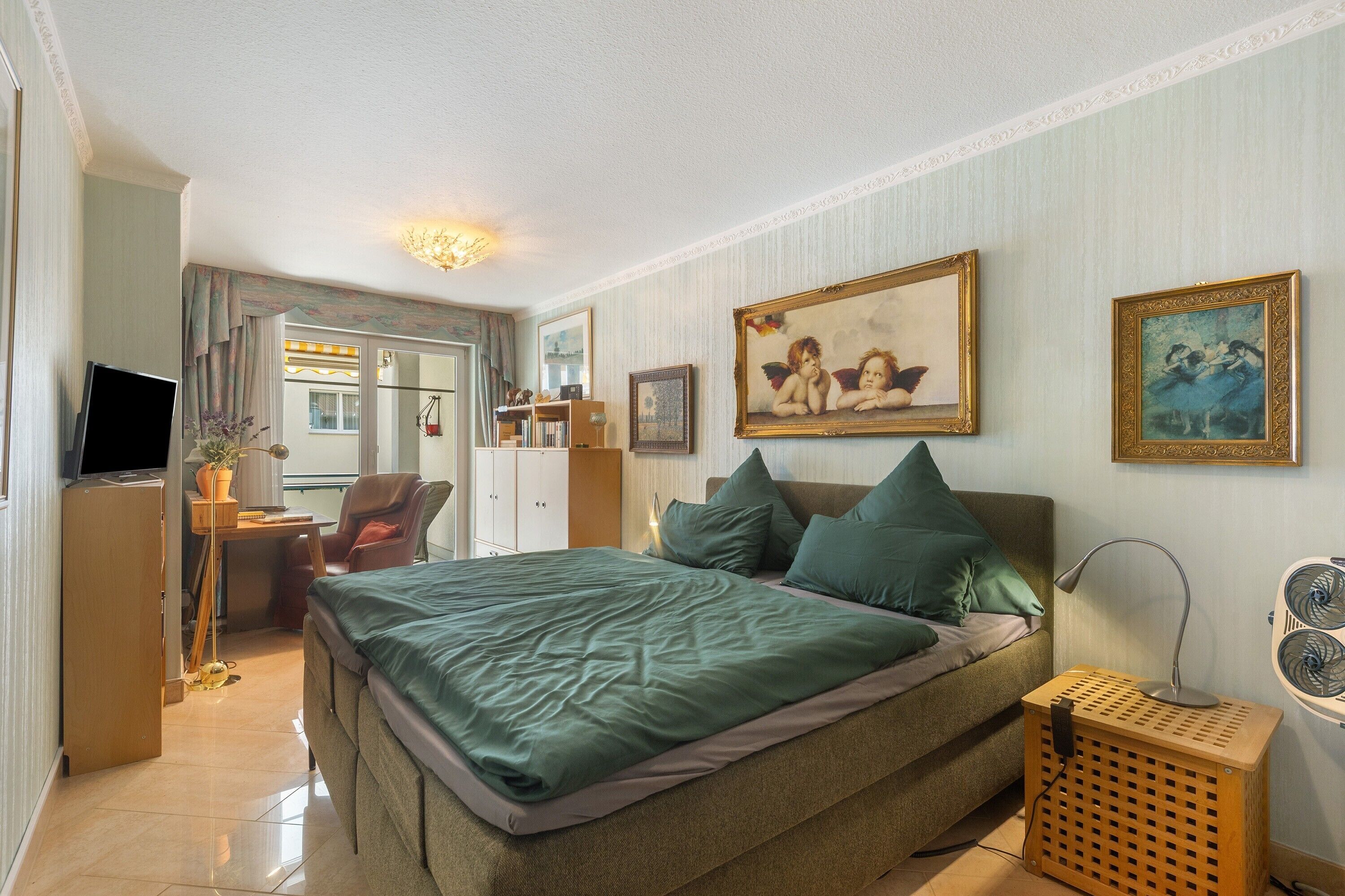 1 Schlafzimmer, Bügeleisen/Bügelbrett, kostenloses WLAN, Bettwäsche