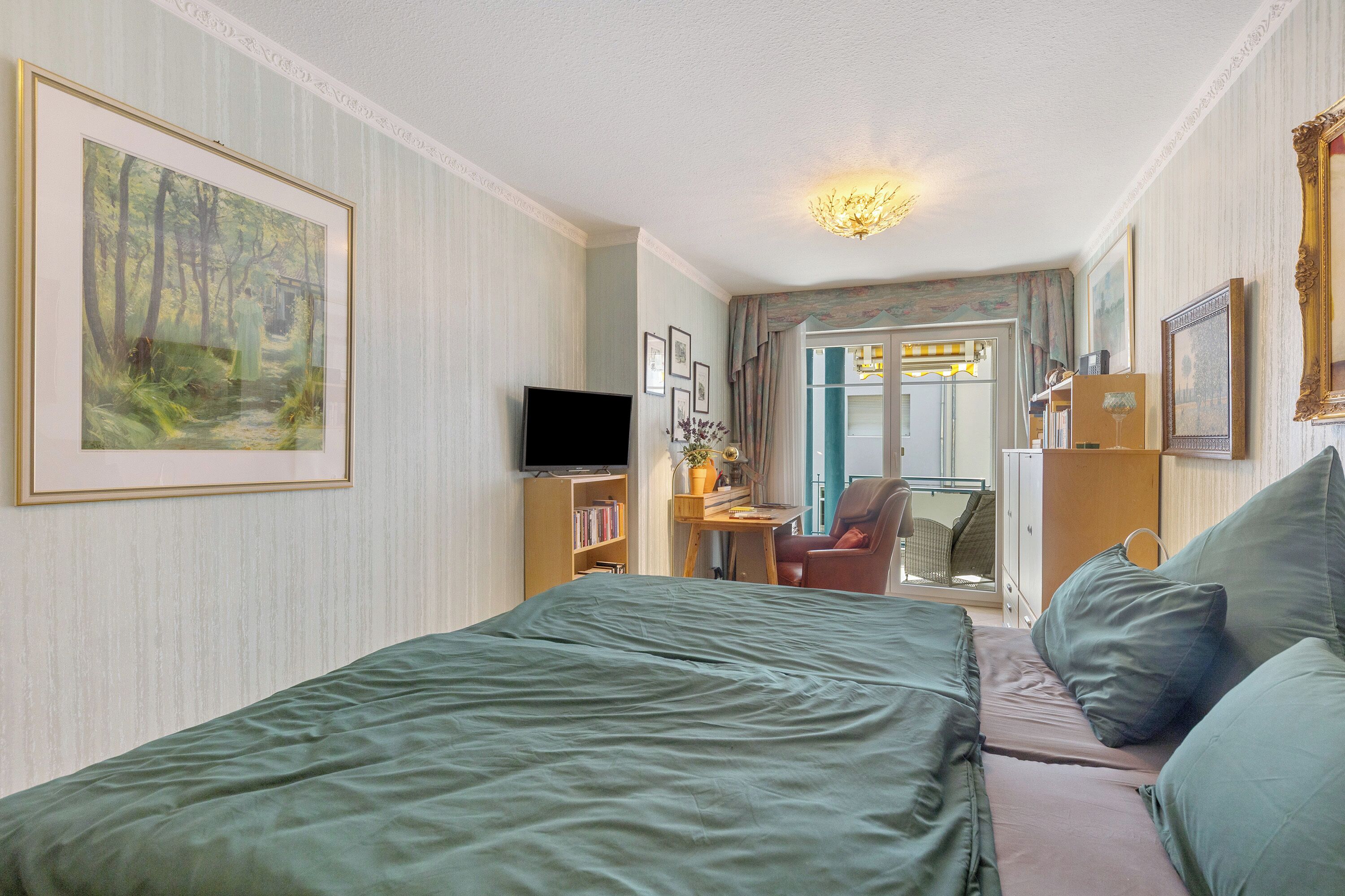 1 Schlafzimmer, Bügeleisen/Bügelbrett, kostenloses WLAN, Bettwäsche