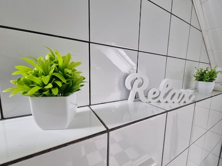 Intérieur. Appartement 'Ferienwohnung Kleinbauer' avec terrasse partagée, jardin partagé et Wi-Fi