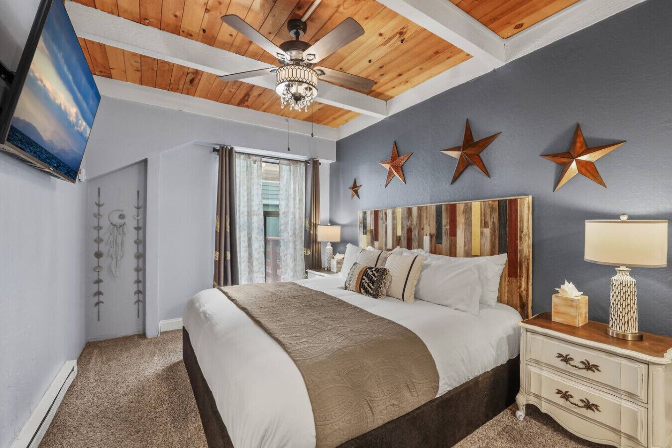 1 Schlafzimmer, Schreibtisch, Bügeleisen/Bügelbrett, WLAN