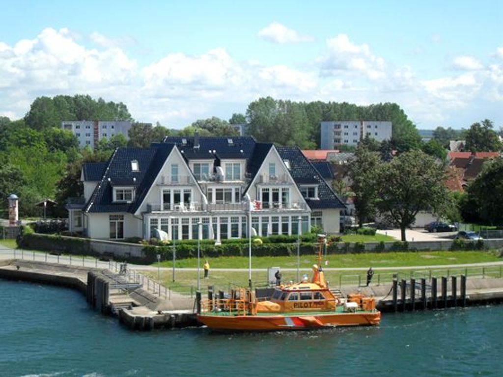Blick auf das Lotsenhaus