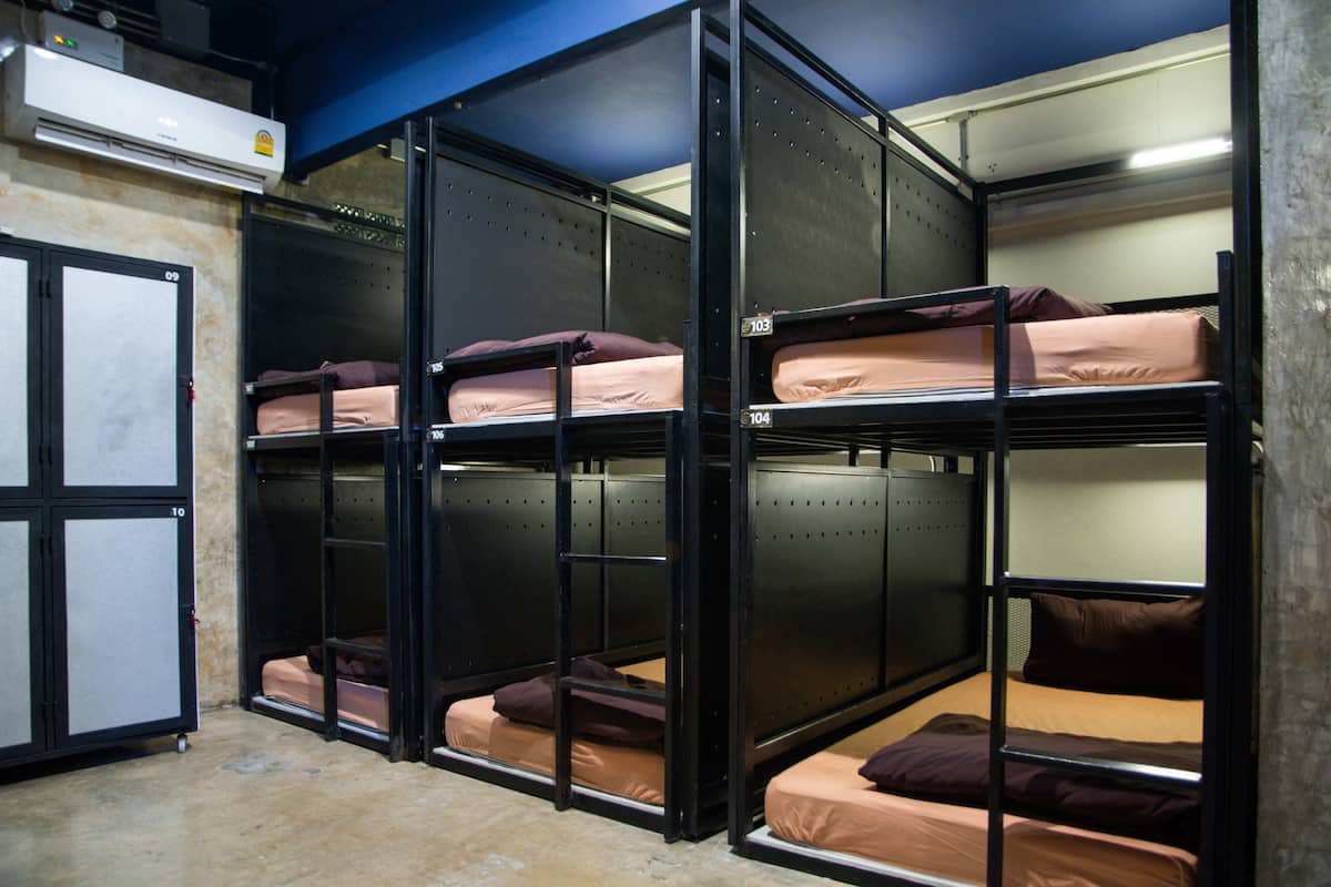 Dormitório compartilhado, em dormitório misto, banheiro compartilhado (First floor, Bed in 14-bed) | Quartos à prova de som, Wi-Fi de cortesia