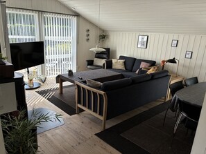 Fernseher, Kamin