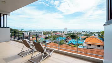 Two Bedroom Suite Seaview with pool access | Balcony view