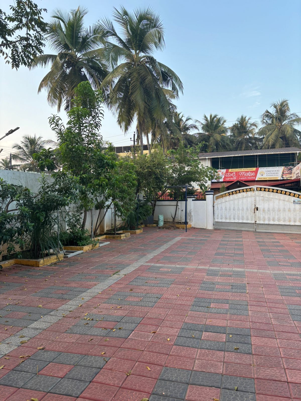 Majoituspaikan julkisivu