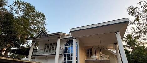 Fassade der Unterkunft