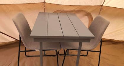 Relaxing bell tent in Northern NSW