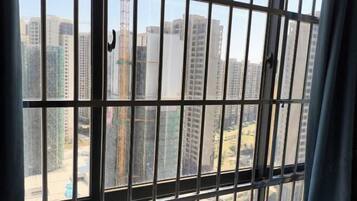 Udsigt fra overnatningsstedet