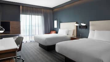 Standard Room, 2 Queen Beds | Premium bedding, individually furnished, desk, laptop workspace