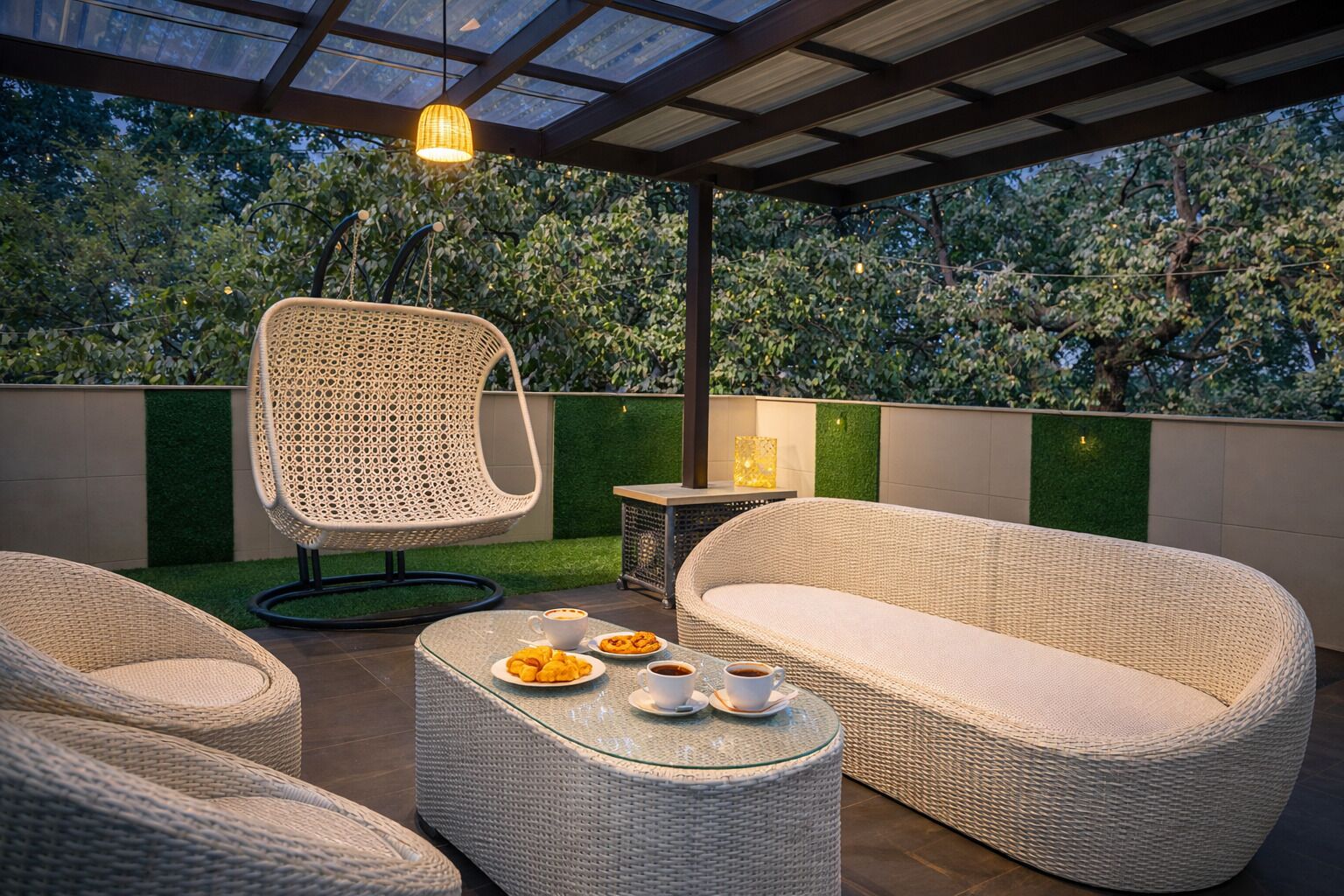 Terraza en la azotea