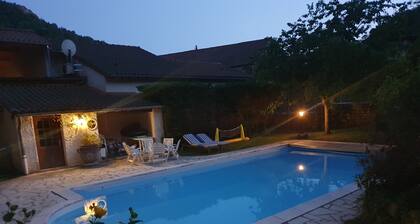 Maison en Pierre Avec Piscine Privée Dans un Domaine Clos et Arboré de 2200 m2