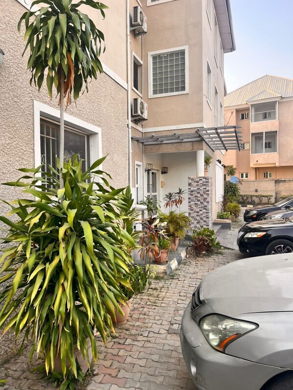 Façade de l’hébergement