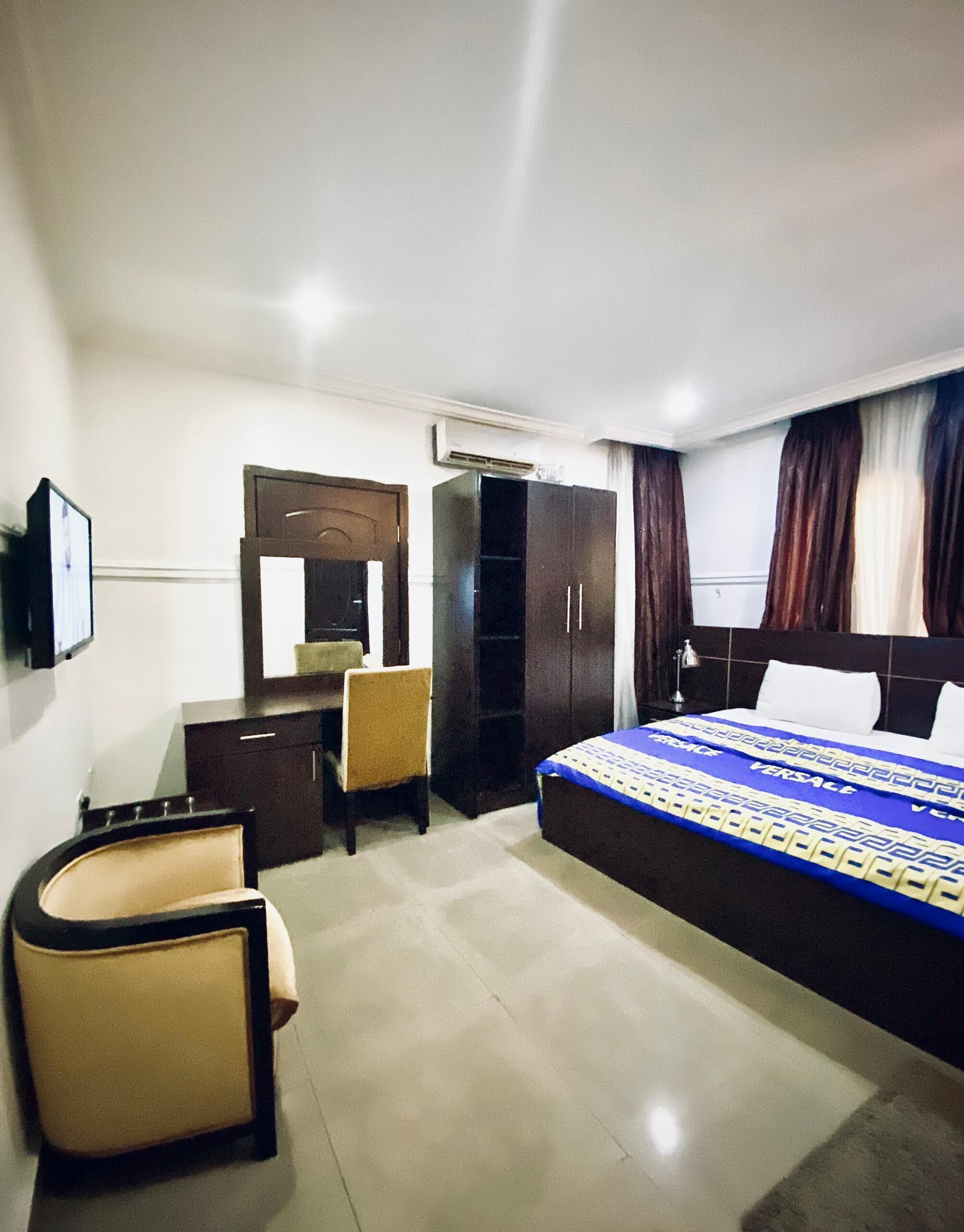 Chambre Exclusive | Bureau, espace de travail pour ordinateur portable, Wi-Fi gratuit