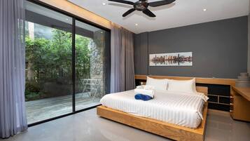 Design Villa, 1 Bedroom, Garden View | 1 bedroom, free WiFi