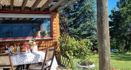 Family cottage with terrace in Montbrison