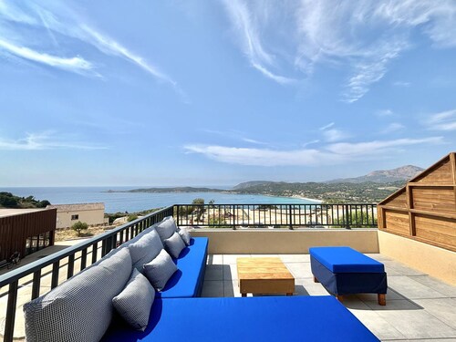 4-room Apartment in Cargèse – Terrace and Air Conditioning