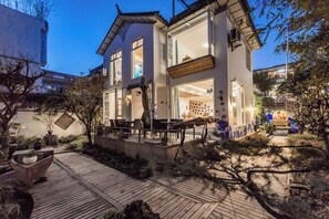 Outdoor dining - Qianbaidu Boutique Inn (Dali City)