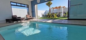 Indoor pool, a heated pool - Casa Beli 4 Bed 4.5 Bath By FMI Rentals (Puerto Peñasco)