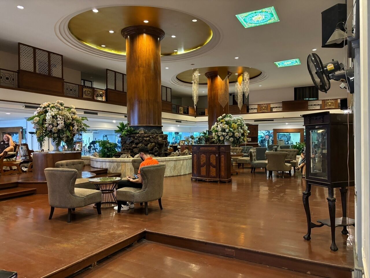 Sitzecke in der Lobby