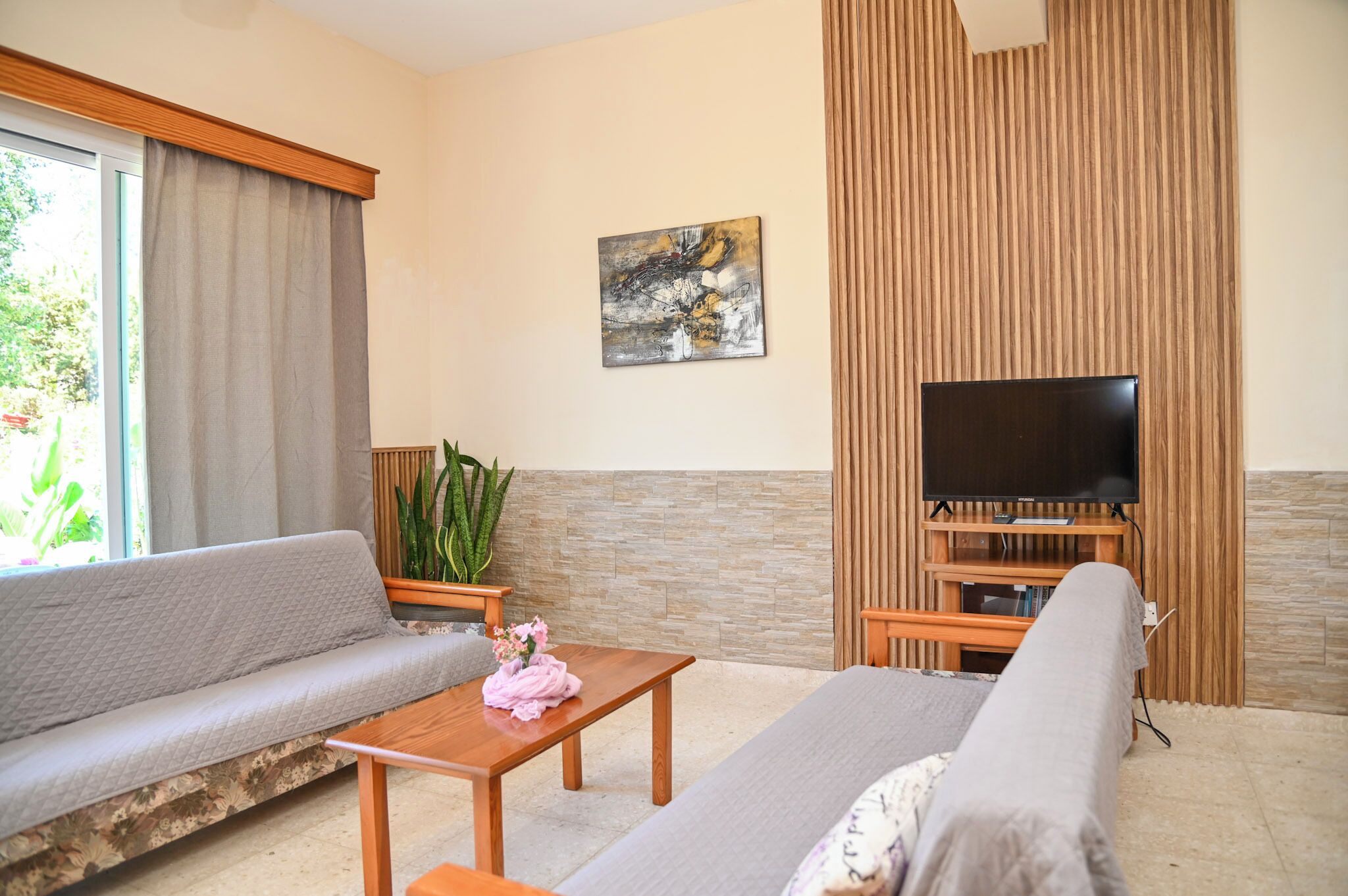 Chambre, 1 chambre, fumeur, balcon | Salle de séjour
