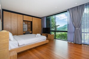 Vila design, 2 quartos, sacada, vista para a montanha | 2 quartos, Wi-Fi de cortesia