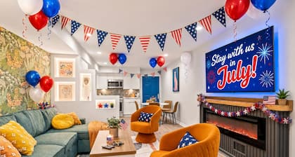 Stylish Old City 1BR Near History and Stadiums