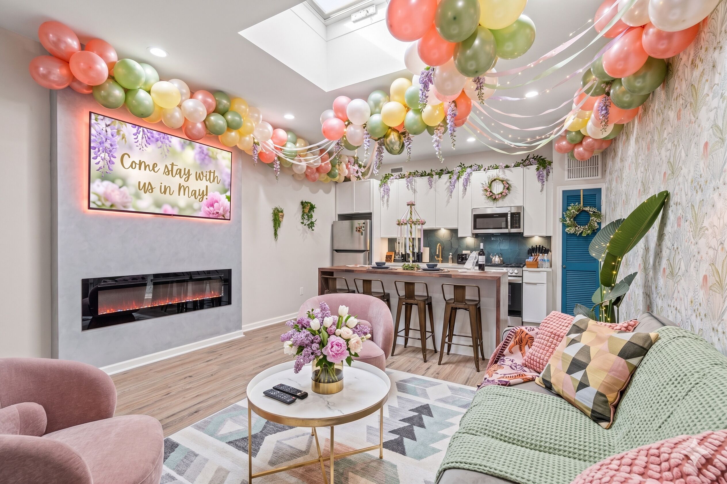 テレビ、暖炉、テレビゲーム、書庫